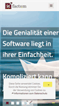 Mobile Screenshot of it-factum.de